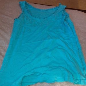 Blue tank top
